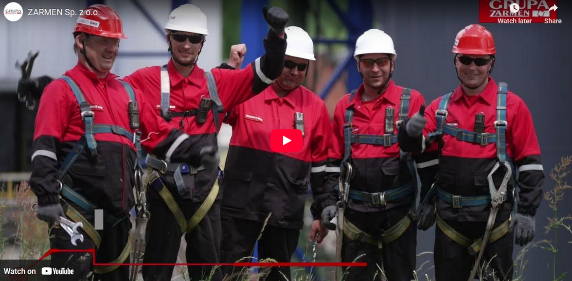 Film prezentacyjny Grupy Zarmen – zakłady pracy i oferta